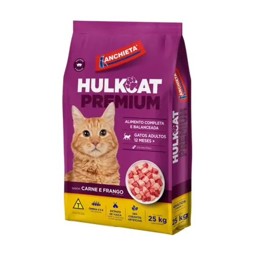 Ração Hulkcat Premium 25kg