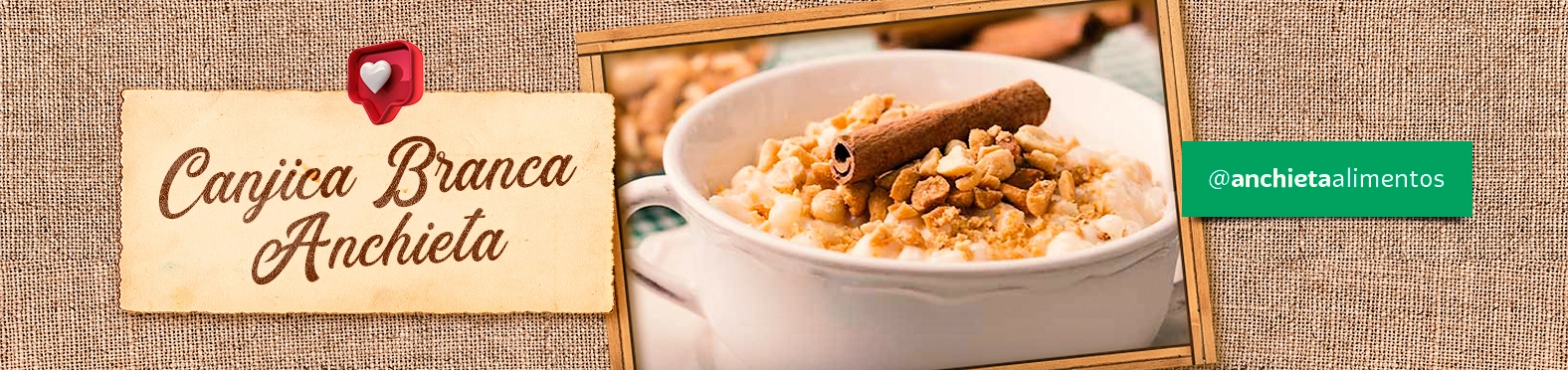 Receita Canjica Branca Anchieta Alimentos